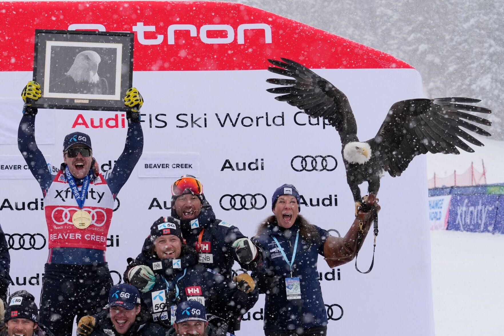 APTOPIX WCup Mens Downhill Skiing